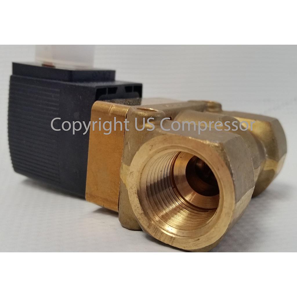 54654652 Ingersoll Rand VALVE SOLENOID 1 / 2 IN NPT 110VOLT 50 / 60HZ GENUINE OEM